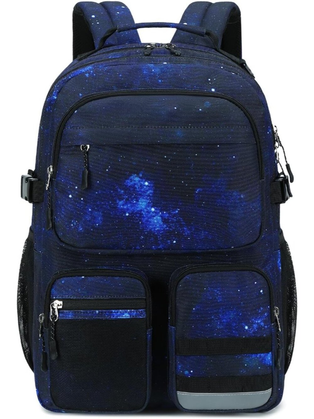 Galaxy Water-Resistant Laptop Backpack with Multiple Pockets & Adjustable Comfor